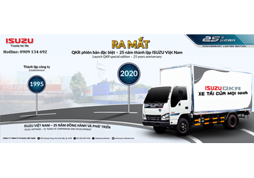25 NĂM KẾT GIAO - ISUZU RA MẮT QKR PHIÊN BẢN ĐẶC BIỆT