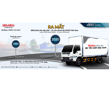 25 NĂM KẾT GIAO - ISUZU RA MẮT QKR PHIÊN BẢN ĐẶC BIỆT