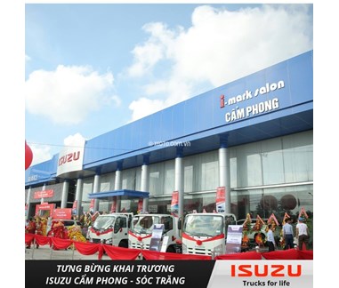 ĐẠI LÝ ISUZU CẨM PHONG TẠI SÓC TRĂNG