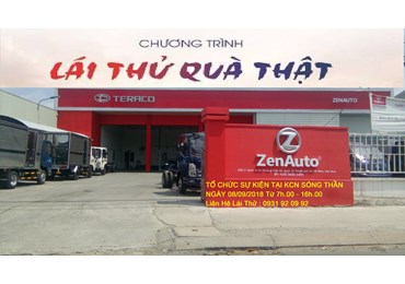 LÁI THỬ XE CÙNG ZENAUTO ( HỆ THỐNG 3S CỦA TERACO)